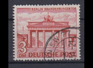 Berlin 59 Berliner Bauten 3 DM gestempelt /4