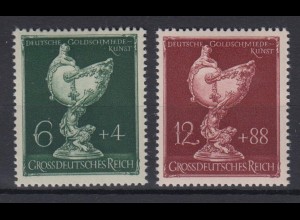 Deutsches Reich 902-903 Gesellschaft Goldschmiedekunst 6+ 4 Pf + 12+ 88 Pf **