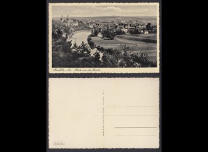 Ansichtskarte Rochlitz in Sachsen Blick von der Bastei nicht gelaufen
