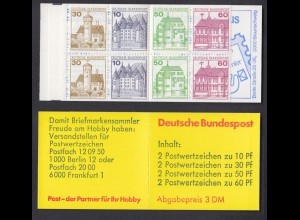 Bund Markenheftchen 23b Burgen + Schlösser 1982 postfrisch