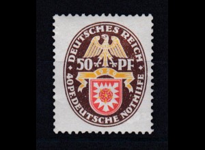 Deutsches Reich 434 Landeswappen 50+ 40 Pf postfrisch 