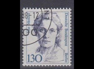 Berlin 812 Einzelmarke Frauen Lise Meitner 130 Pf gestempelt /2