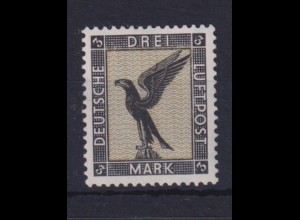 Deutsches Reich 384 Flugpostmarken Adler 3 Mark postfrisch