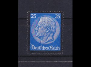 Deutsches Reich 553 Tod von Paul von Hindenburg 25 Pf postfrisch