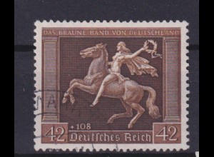 Deutsches Reich 671x Das Braune Band 42 Pf gestempelt /1