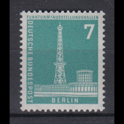 Berlin 142 Berliner Stadtbilder 7 Pf postfrisch 