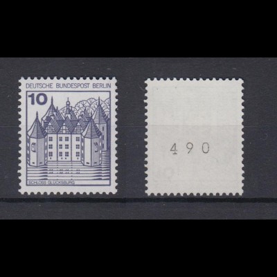 Berlin 532 I RM mit gerader Nr. Burgen+Schlösser 10 Pf postfrisch