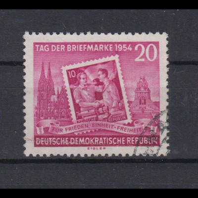 DDR 445 Tag der Briefmarke 40 Pf gestempelt