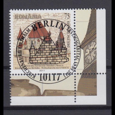 Bund 2889 Eckrand rechts unten UNESCO Kirchenburg Birthälm 75 C ESST Berlin