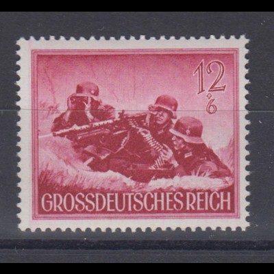 Dt. Reich 879y Tag der Wehrmacht Heldengedenktag 12+ 6 Pf postfrisch