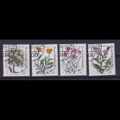 Bund 1188-1191 Gefährtdete Alpenblumen kompl. Satz ESST Ecke oben