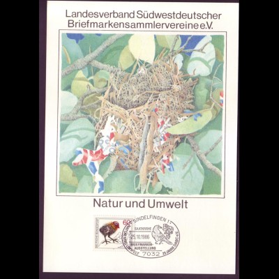 Bund 1102 Sonderblatt Natur und Umwelt Sindelfingen 1986