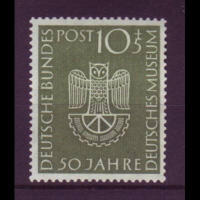 Bund 163 50 Jahre Deutsches Museum München 10+ 5 Pf postfrisch