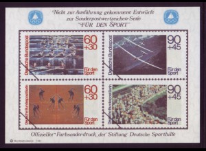 offizieller Farbsonderdruck Sporthilfe (18) 1981 Rudern,Langlauf etc.