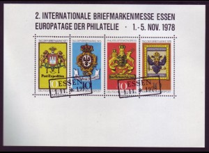 Vignette 1978 2. Internationale Briefmarkenmesse Essen Tag Der Briefmarke