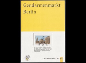 Bund 1877 Jahresgabe Gendarmenmarkt Berlin 1996 ESST 