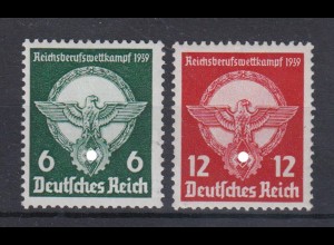 Deutsches Reich 689-690 Reichsberufswettkampf 6 + 12 Pf postfrisch