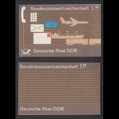 DDR SMHD 17 Weltkommikationsjahr mit 10x Mi.Nr. 2869 postfrisch