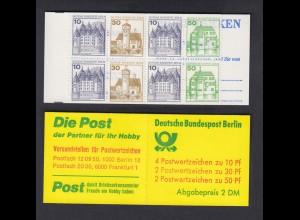 Berlin Markenheftchen 11e Burgen + Schlösser 1980 postfrisch 