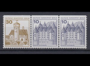 Berlin Zusammendruck W65 Burgen + Schlösser 30/10/10 Pf postfrisch