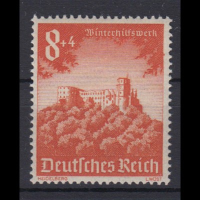Deutsches Reich 755 Winterhilfswerk Bauwerke 8+ 4 Pf postfrisch 