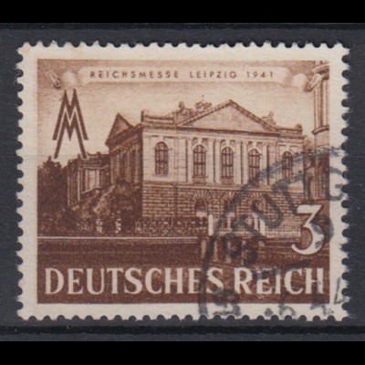 Deutsches Reich 764 Leipziger Frühjahrsmesse 3 Pf gestempelt