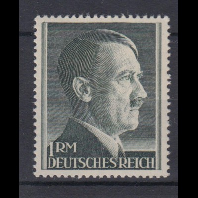Deutsches Reich 799 B Adolf Hitler 1 RM postfrisch