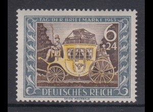 Deutsches Reich 828 Tag der Briefmarke 6+ 24 Pf postfrisch