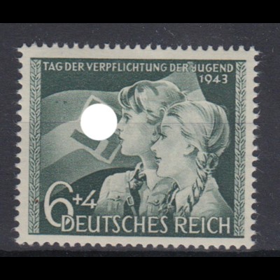 Deutsches Reich 843 Tag der Verpflichtung der Jugend 6+ 4 Pf postfrisch