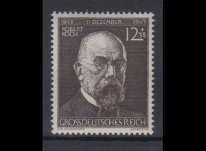 Deutsches Reich 864 100. Geburtstag Prof. Dr. Robert Koch 12+ 38 Pf postfrisch
