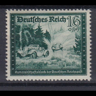 Deutsches Reich 891 Reichspost (III) Bilder 1. Ausgabe 16+ 24 Pf postfrisch
