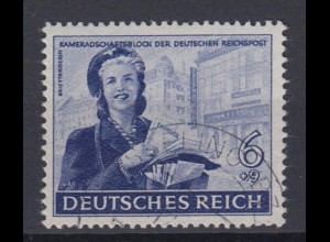 Deutsches Reich 888 Reichspost Bilder 1. Ausgabe 6+ 9 Pf gestempelt