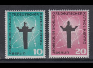 Berlin 179-180 Deutscher Katholikentag Berlin 10 Pf + 20 Pf postfrisch 