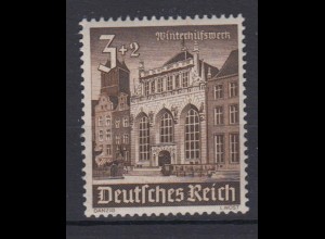 Deutsches Reich 751 Winterhilfswerk Bauwerke 3+ 2 Pf postfrisch 
