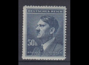 Böhmen + Mähren 110 Adolf Hitler 50 K postfrisch