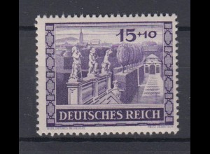 Deutsches Reich 805 Wiener Messe 15+ 10 Pf postfrisch