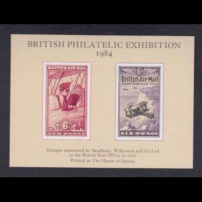 Vignette British Philatelic Exhibition 1984