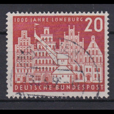 Bund 230 1000 Jahre Lüneburg 20 Pf gestempelt /2 
