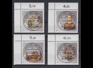 Bund 1383-1386 Eckrand links oben Gold + Silberschmiedekunst ESST Frankfurt
