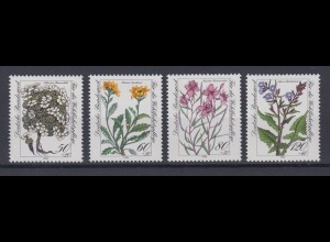 Bund 1188-1191 Gefährtdete Alpenblumen kompl. Satz postfrisch