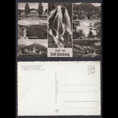 Ansichtskarte Gruß aus Bad Harzburg Mehrbildkarte nicht gelaufen