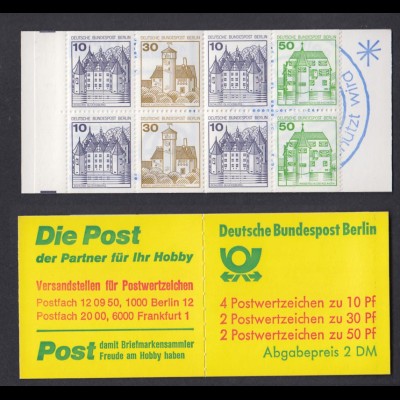 Berlin Markenheftchen 11c Burgen und Schlösser 1980 postfrisch