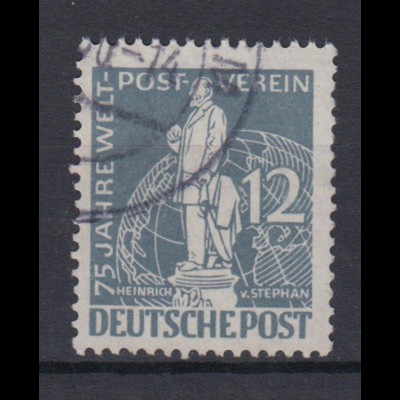 Berlin 35 75 Jahre Weltpostverein UPU 12 Pf gestempelt /1