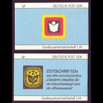 DDR SMHD 35 Zeitschriften mit 10x Mi.Nr. 3156 postfrisch