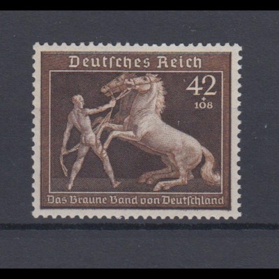 Deutsches Reich 699 Galopprennen 42+ 108 Pf postfrisch