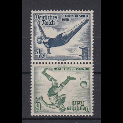 Deutsches Reich ZD SK 27 Olympische Sommerspiele 610/611 postfrisch