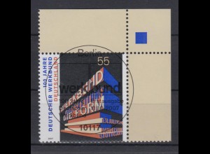 Bund 2625 Eckrand rechts oben 100 Jahre Deutscher Werkbund 55 C ESST Berlin
