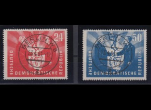 DDR 284-285 Deutsch-polnische Freundschaft 24 Pf + 50 Pf gestempelt /1