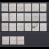 Bund ex 913-1143 RM mit rückseitiger Nr. Burgen+Schlösser 21 Werte gestempelt 
