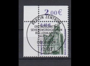 Bund 2375 Eckrand links oben SWK 40 Cent mit Ersttagsstempel Berlin